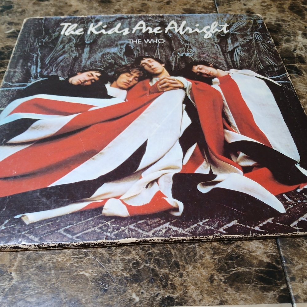The Who The Kids Are Alright w/ 2 LPs & Book Rock Record lp original vinyl album